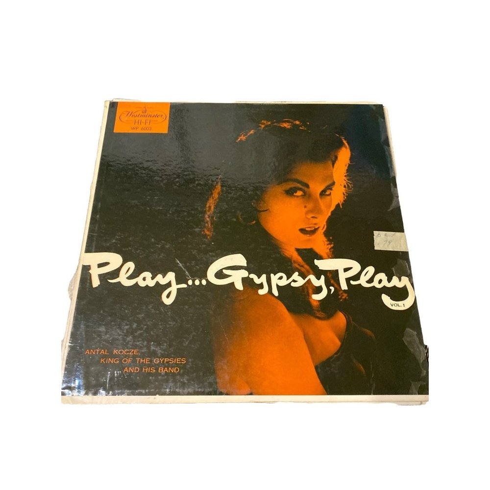 Vintage play gypsy play vinyl record Antal Kocze king of gypsies and his band